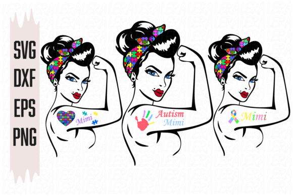 Autism Mimi, Mom, Autism Graphics and Illustrations Review