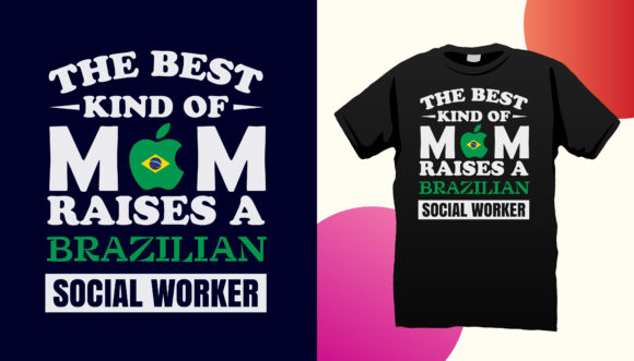 Brazil Tshirt Design for Apple Lover Mom: Graphics and Print Templates Review