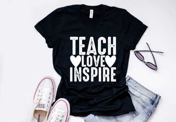 Homeschool Mom Quote Design,Teach Love Graphics and T-Shirt Designs