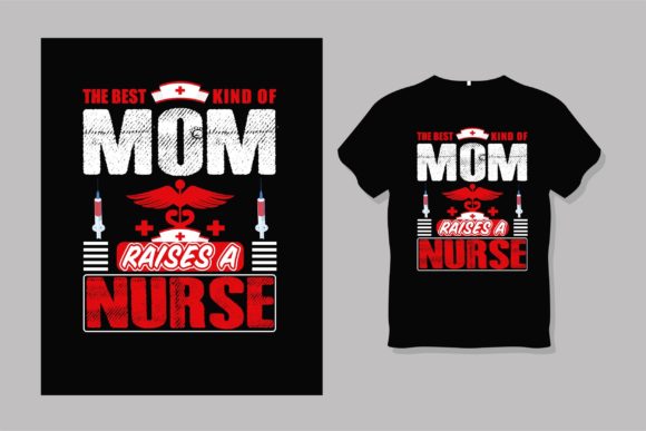 Nurse Mom T Shirt Design Graphics and Print Templates Review