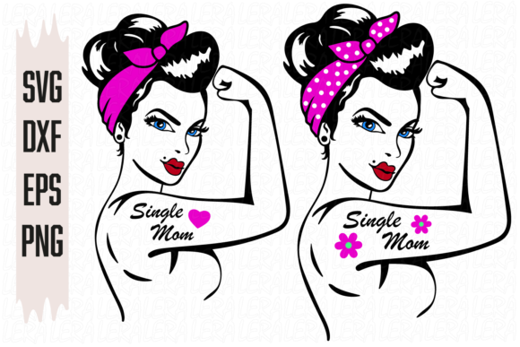 Single Mom, Single Girl Power Graphics and Illustrations Review